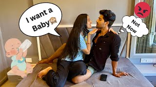 I Want A Baby Now Prank On Husband🤣|| Rahul and Bhumi