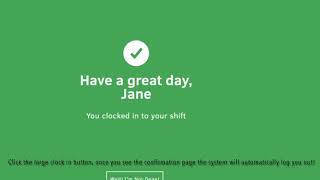 Using The Timeclock Kiosk