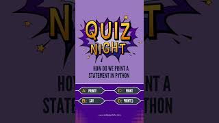 Python Quiz #1 : Level Easy