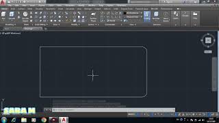 Auto cad การใช้คำสั่ง Fillet และ Chamfer