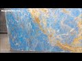 blue onyx slab