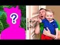 Five Kids Knock Knock Who's There? + more Children's Songs and Videos