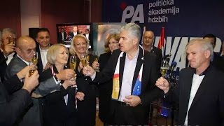 Slavlje nakon pobjede na izborima HDZ BiH