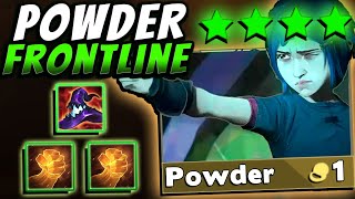 TFT - COMP CHINESA!! POWDER ⭐ ⭐⭐ ⭐ FRONTLINE EXPLODE TUDOO!!