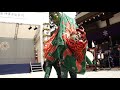 飛騨一宮水無神社式年大祭 大西熊野神社　獅子舞4 2017.5.4