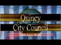 Quincy City Council: January 19, 2021