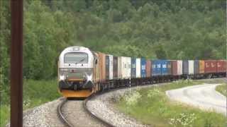 Vossloh Euro 4000 Diesel Locomotive In Norway