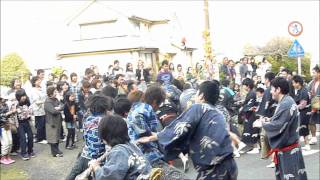 愛知県豊川市西原町　笹踊り　進雄神社祭礼