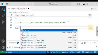 R17. TypeScript Inheritance Tutorial | Practical OOP Example for Beginners | by Ponnam Jay
