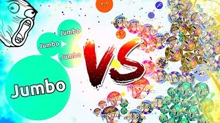 1 VS 1000 PLAYERS IN AGARIO ( CRAZY )