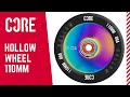 CORE Hollow Stunt Scooter Wheel 110mm   Black NeoChrome   CORE Action Sports