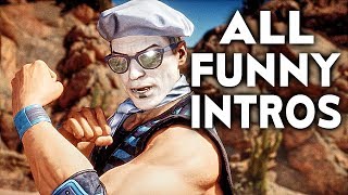 MORTAL KOMBAT 11 ALL Funniest Intro Dialogues MK11 Funny Intros Character Banter Interaction