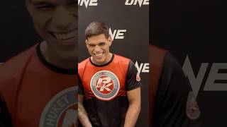 Aaron Canarte practises his English 🗣️| ONE Fight Night 27 #onechampionship