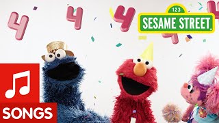 Sesame Street: Happy Birthday Song | You're Four!