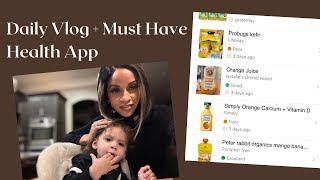 VLOG  Life Changing Health App Mom Hack + How to Stop a Toddler Escape Artist