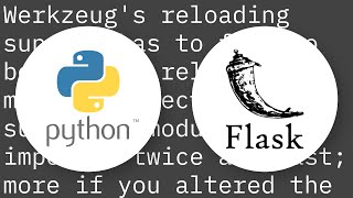 Starting thread while running flask with debug
