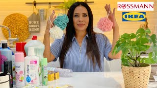 ROSSMANN 'DAN ALINMASI GEREKENLER 🤩 Ev Alışverişi 🏠 Ikea Banyo Seti (Ikea Alışveriş Videoları)