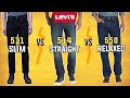 Which Levi's Jean Is Best FOR YOU? | 511 VS 514 VS 550