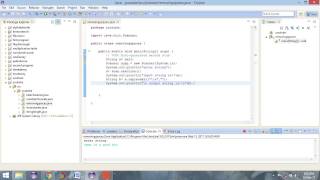 Simple java program to remove blank spaces