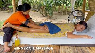 ASMR: So Relaxing! Ginger Oil Massage (Full Body Experience)