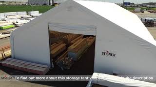 Storage Tent VEGA installation by Storex