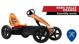 BERG Rally Orange pedal go-kart | assembly