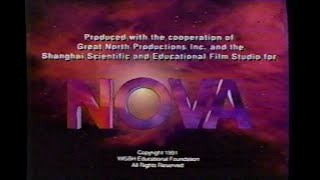 PBS - NOVA - Closing Funding & Bumper - 1991