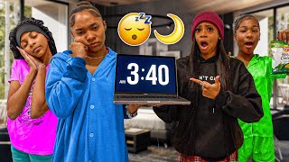 Pulling An ALL NIGHTER On A SCHOOL NIGHT😴 *BAD IDEA*