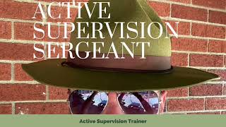 Active Supervision Sergeant - How To Leave the Classroom