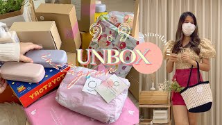 สายช๊อป แคมเปญ 9.9 ซื้ออะไรดี? 📦Unbox แกะกล่อง 23 ร้าน shopee ig กระเป๋า เสื้อผ้า เครื่องประดับ