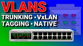 VLANs, Tagging, Trunking, VxLAN, & Native VLAN