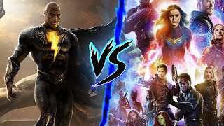 Black Adam VS Avengers - Who Wins? 🔥⚔️