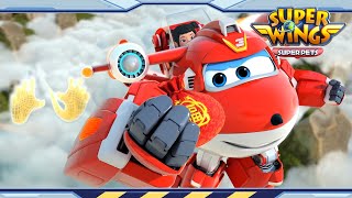 The Rain Dragon | Super wings season 5 | Super wings super pets | EP37