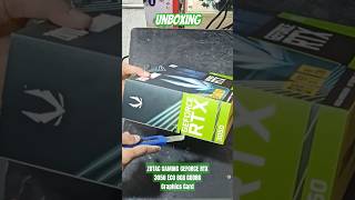 Unboxing ZOTAC GAMING GEFORCE RTX 3050 ECO 8GB GDDR6 Graphics Card #unboxing #zotac #shorts