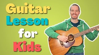 Guitar Lesson For Kids and Parents - Easy Exercises for Beginners #guitar #kids