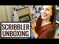 Scribbler Unboxing! 📦🎁 📫📖