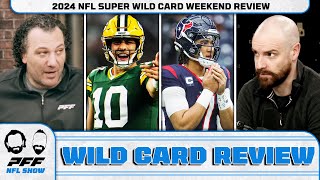 2024 NFL Super Wild Card Weekend Review | PFF NFL Show