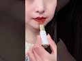 Pumpkin color#Lip makeup tutorial#Lipstick recommendation#Waterproof non-stick cup