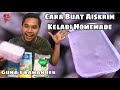 Cara Buat Aiskrim Keladi Homemade ;How to make ube Icecream Homemade