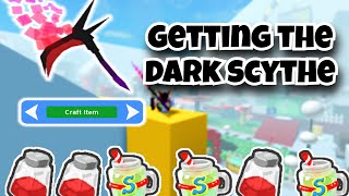 crafting the dark scythe | Bee Swarm Simulator