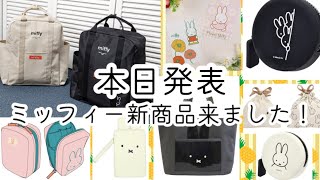 本日発表！ミッフィー新商品来ました！