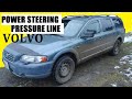 VOLVO POWER STEERING PRESSURE LINE REPLACEMENT. No More Leaks!