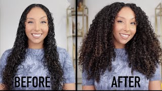 Get Fuller Looking Hair! New Curlsmith Full Body Thickening Lotion 24Hr Wear Test | BiancaReneeToday