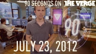 Canon EOS-M, Android piracy, and more - 90 Seconds on The Verge: Monday, July 23, 2012