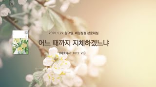 매일성경 본문해설 (여호수아 18:1-28)