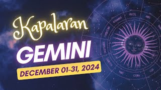 Gemini, OMG! Di Mo kakayanin ang Parating! Love or Marriage Proposal? You decide this December 2024