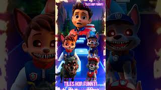 Paw Patrol Chase turns into a Werewolf x Coffin Dance Tiles Hop EDM Rush #musicgame #coffindance