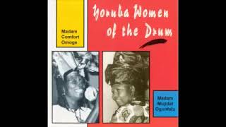 VA - Madam Comfort Omoge, Madam Mujidat Ogunfala ‎– Yoruba Women Of The Drum, 70's NIGERIAN ALBUM LP