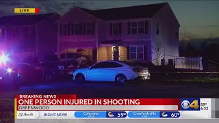 Person found shot in Greenwood; 1 person in custody