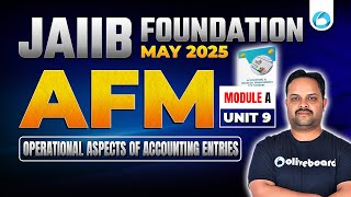 JAIIB May 2025 AFM Module A Unit 9 | JAIIB 2025 Online Classes | By Pradyuman Sir